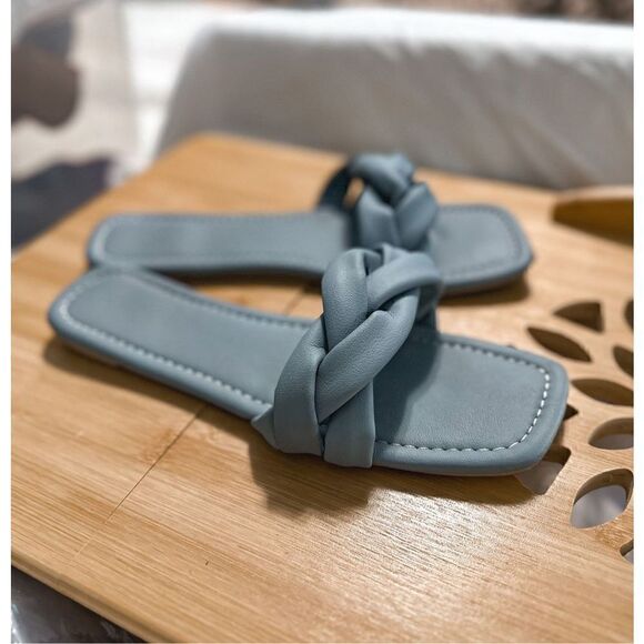 Blue rope sandals  - Picture 5 of 6